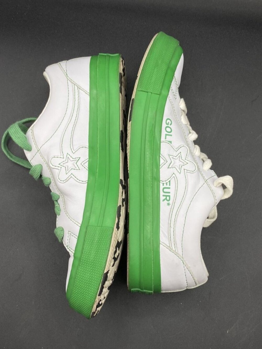 Converse Golf Le Fleur x One Star Ox Kelly Green Men’s 6.5 Women 8.5 - Picture 12 of 15